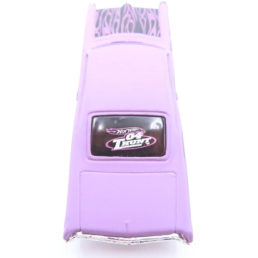 Hot Wheels 2004 Treasure Hunt 65 Bonneville Purple Matte Flames Real Riders 1:64